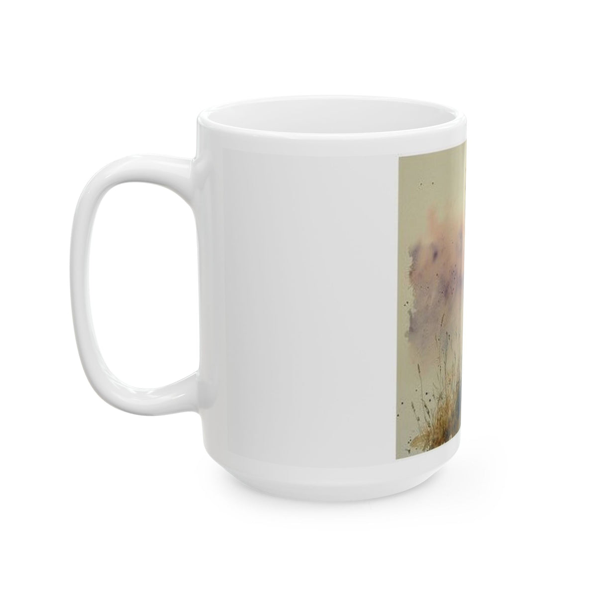Barn Owl Twilight Mug - Watercolor Nature Art by Wilderkind