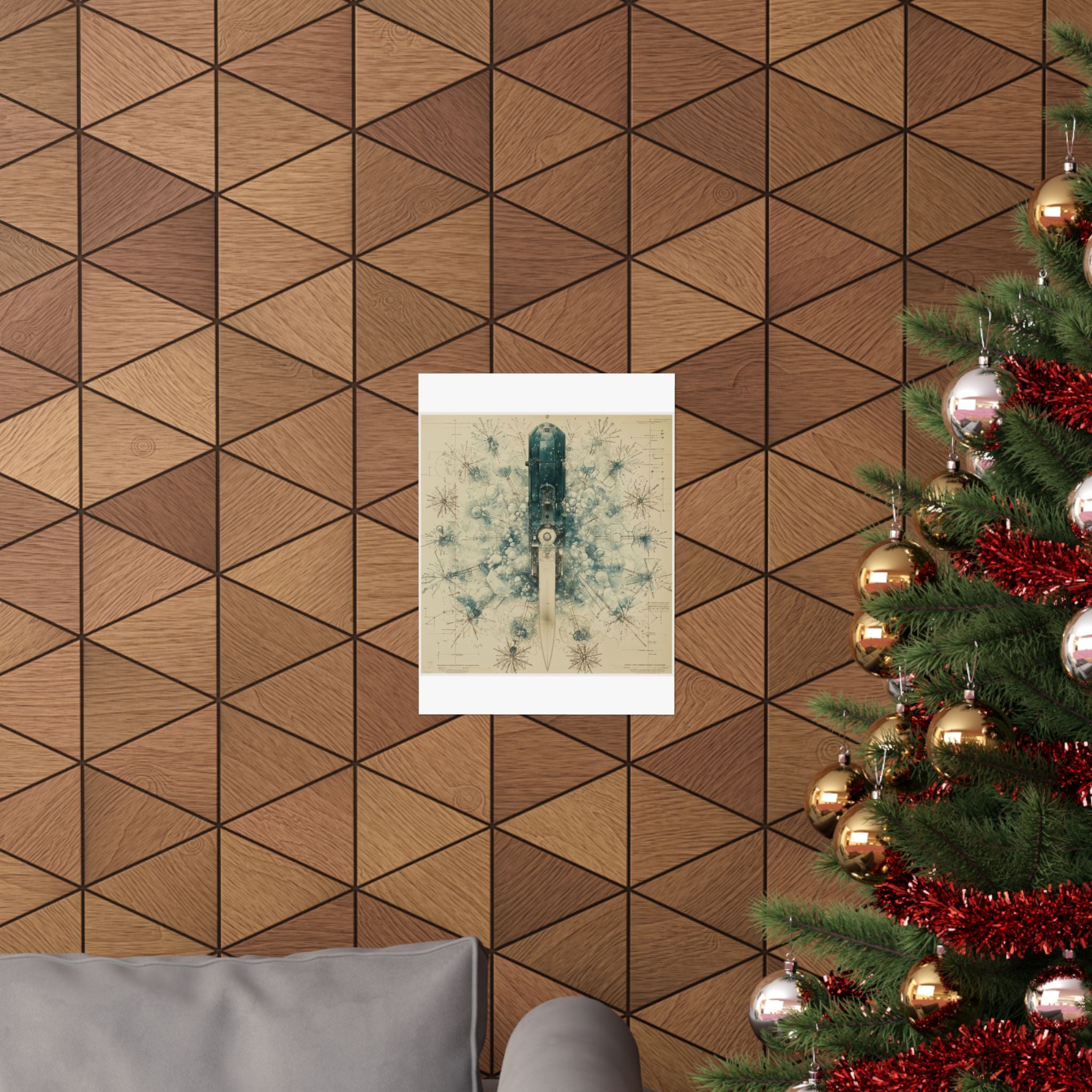 Cryostat Crystal Blade Art Print — Histotechnology by Canvas & Click (view 6)