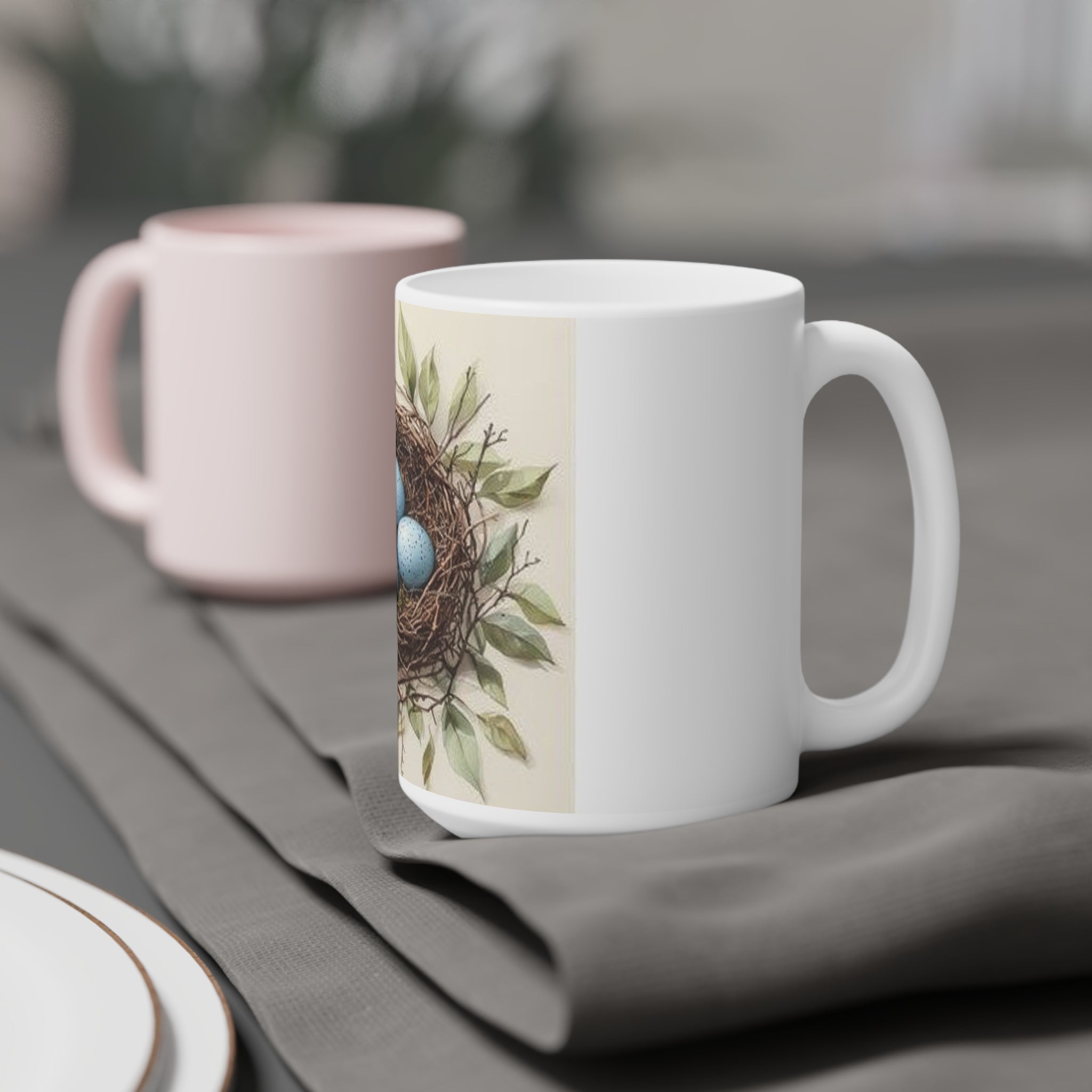Robin's Nest Botanical Mug — Wilderkind by Canvas & Click (view 9)