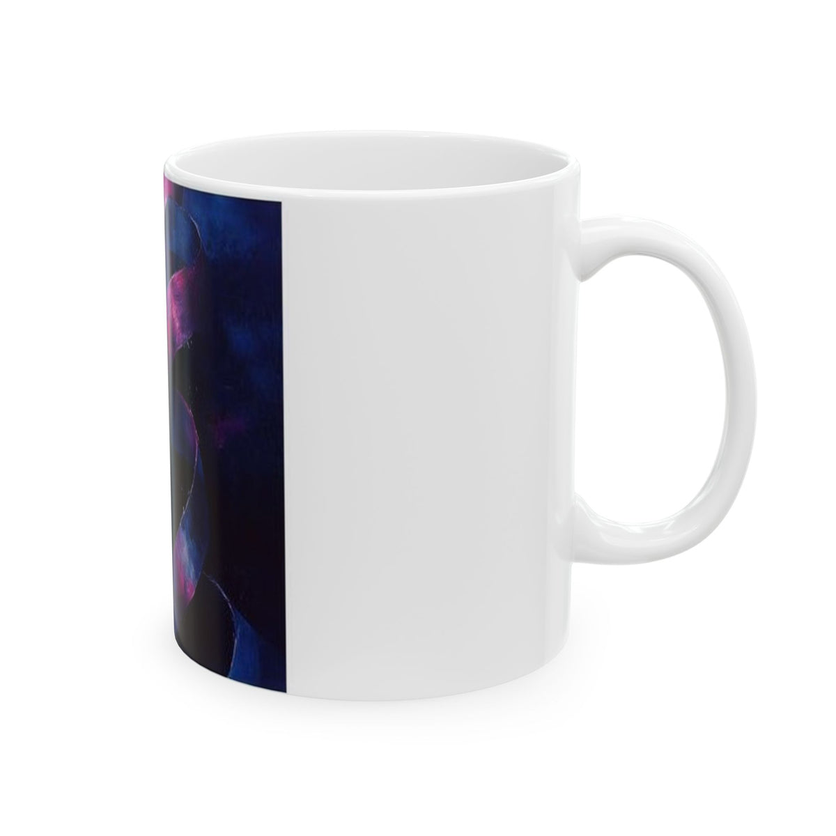 Ribbon Curl Expressionism Mug - Histotech Laboratory Art