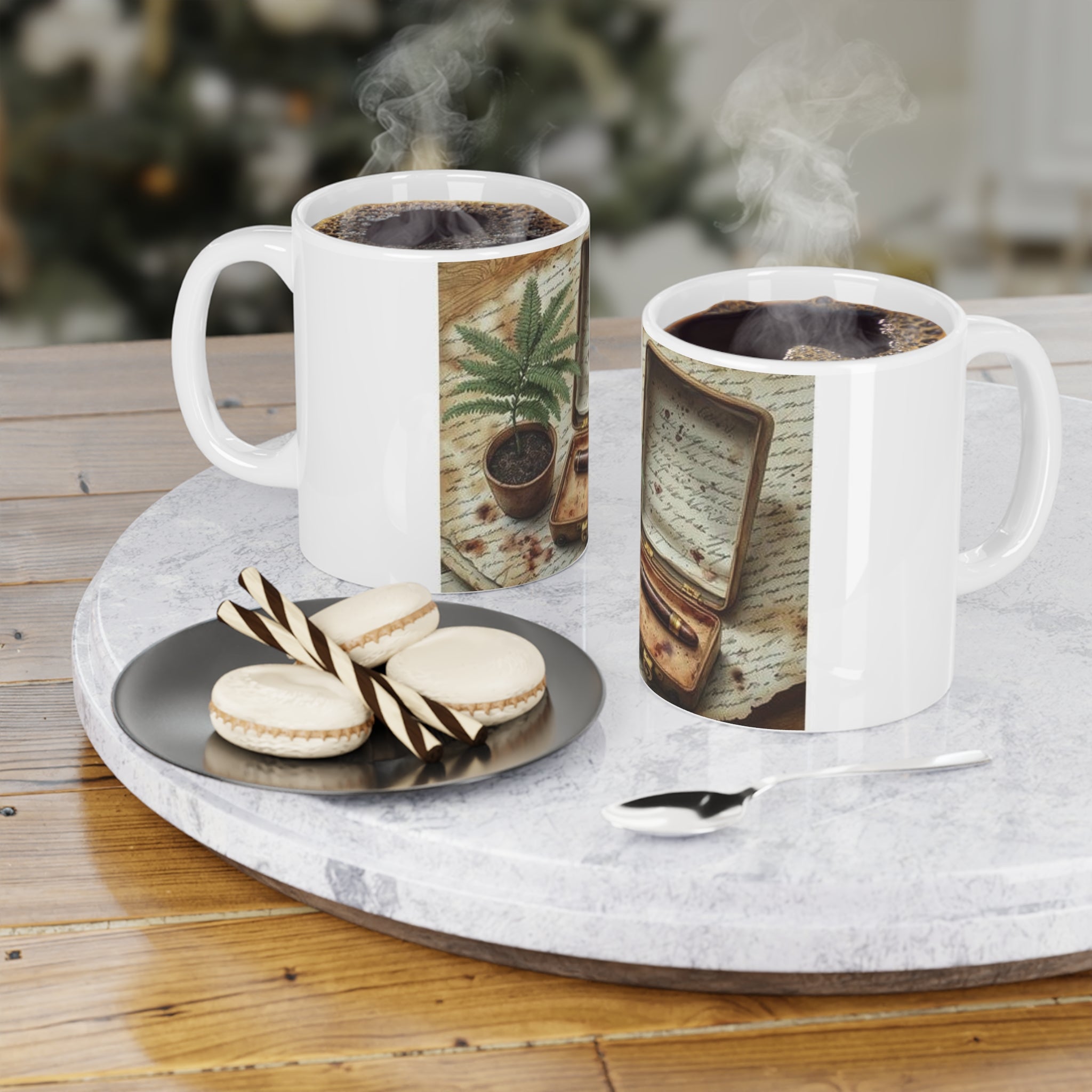 Potted Fern Writer's Desk Mug — Poetcore by Canvas & Click (view 6)