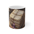 Twine-Bound Letters Mug, Poetcore by Canvas & Click
