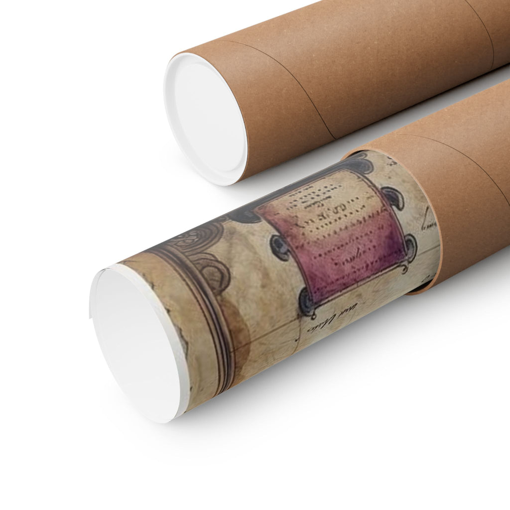 Literary Map Art Print, Poetcore by Canvas & Click (view 8)