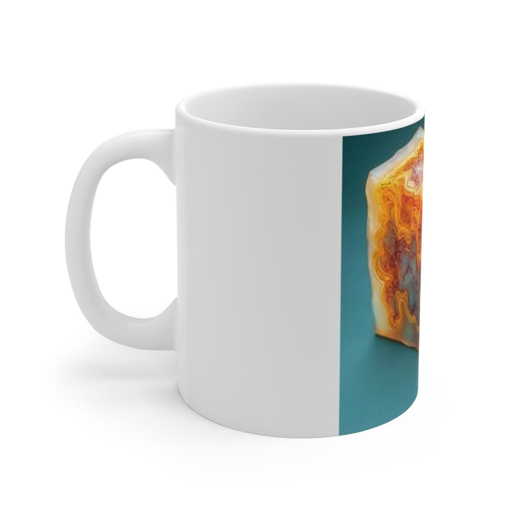Amber Block Cross-Section Mug — Histotechnology by Canvas & Click (view 4)