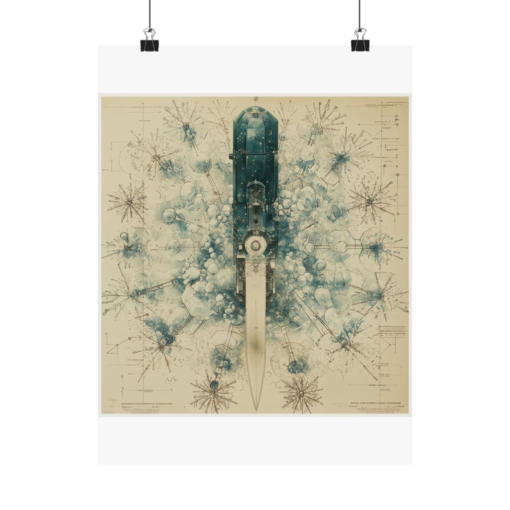 Cryostat Crystal Blade Art Print — Histotechnology by Canvas & Click