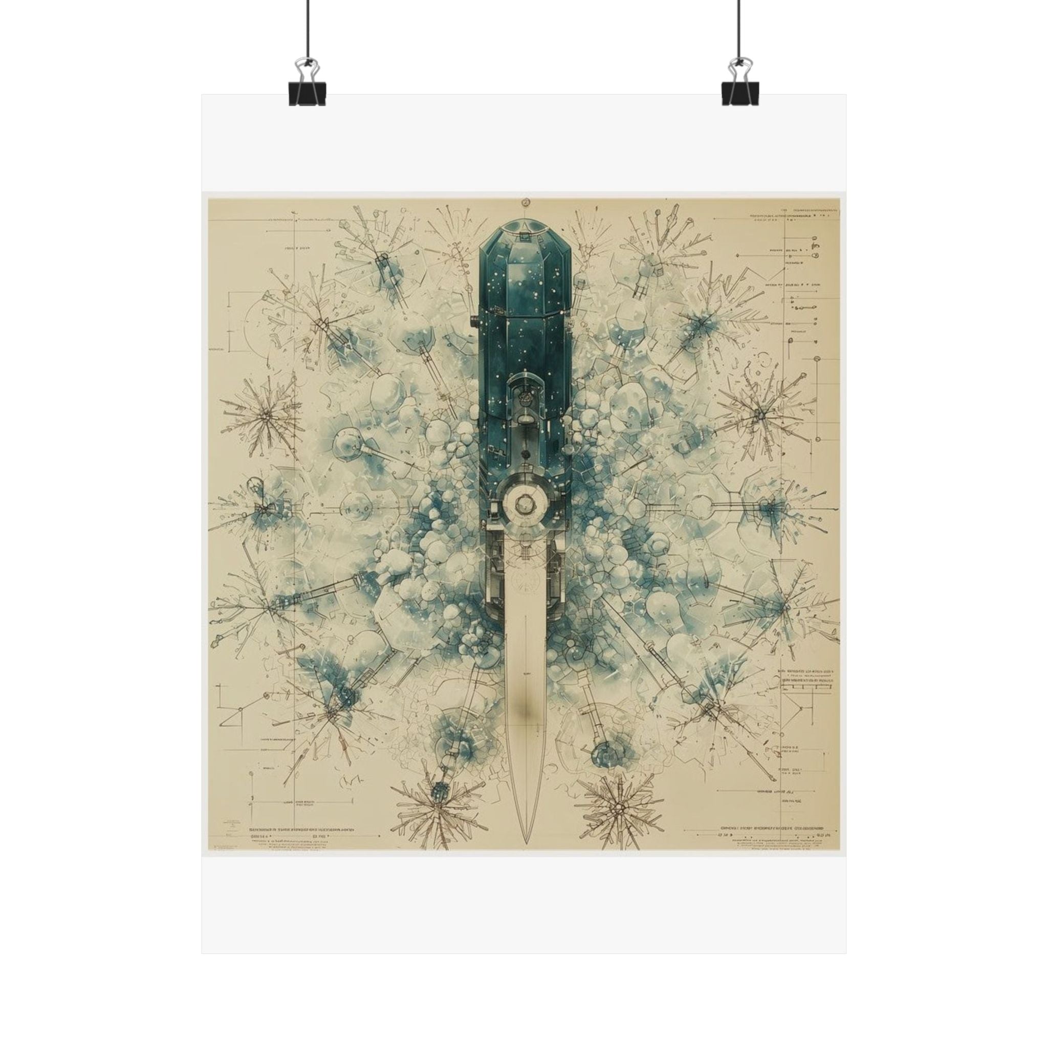 Cryostat Crystal Blade Art Print — Histotechnology by Canvas & Click
