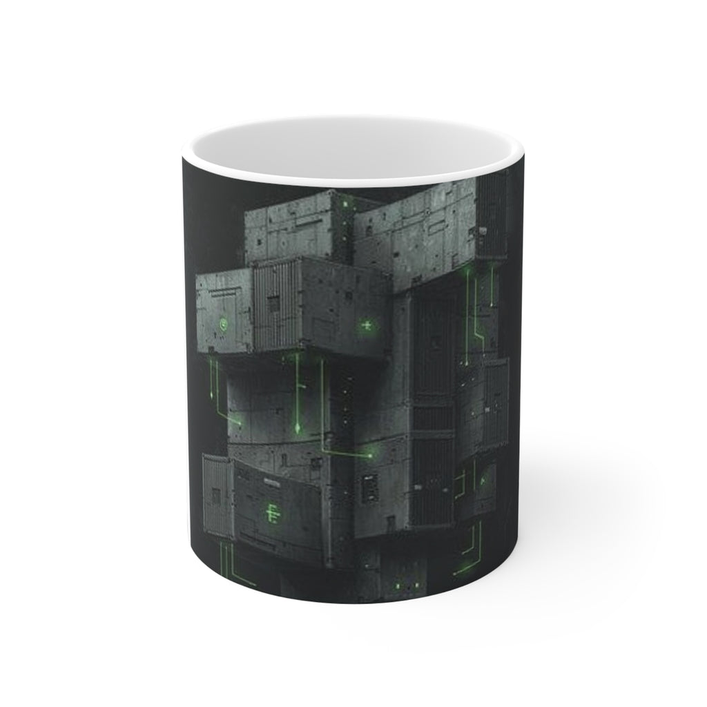 Dockerfile Poetry Mug — SRE & DevOps by Canvas & Click