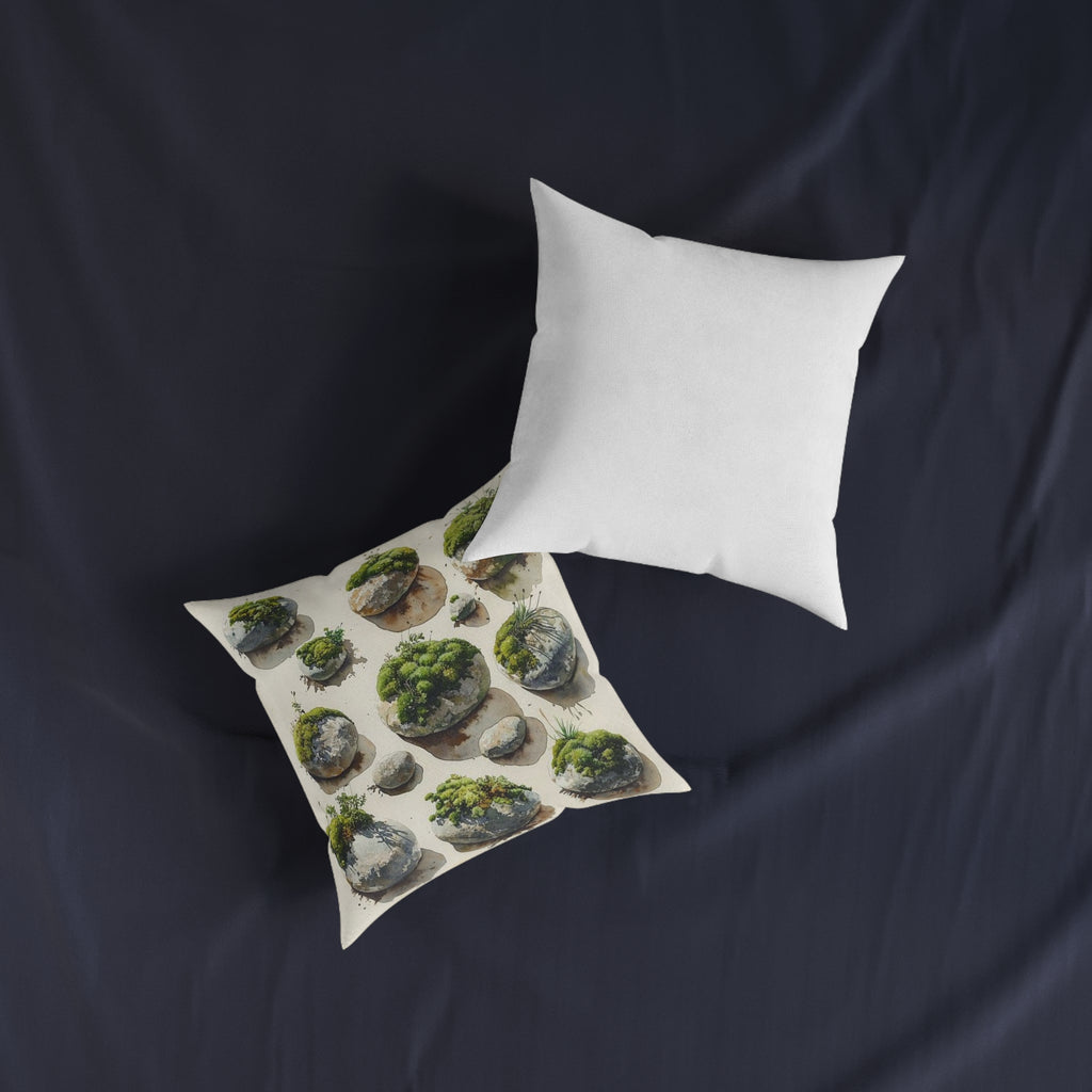 Moss River Stones Throw Pillow — Wilderkind by Canvas & Click (view 7)