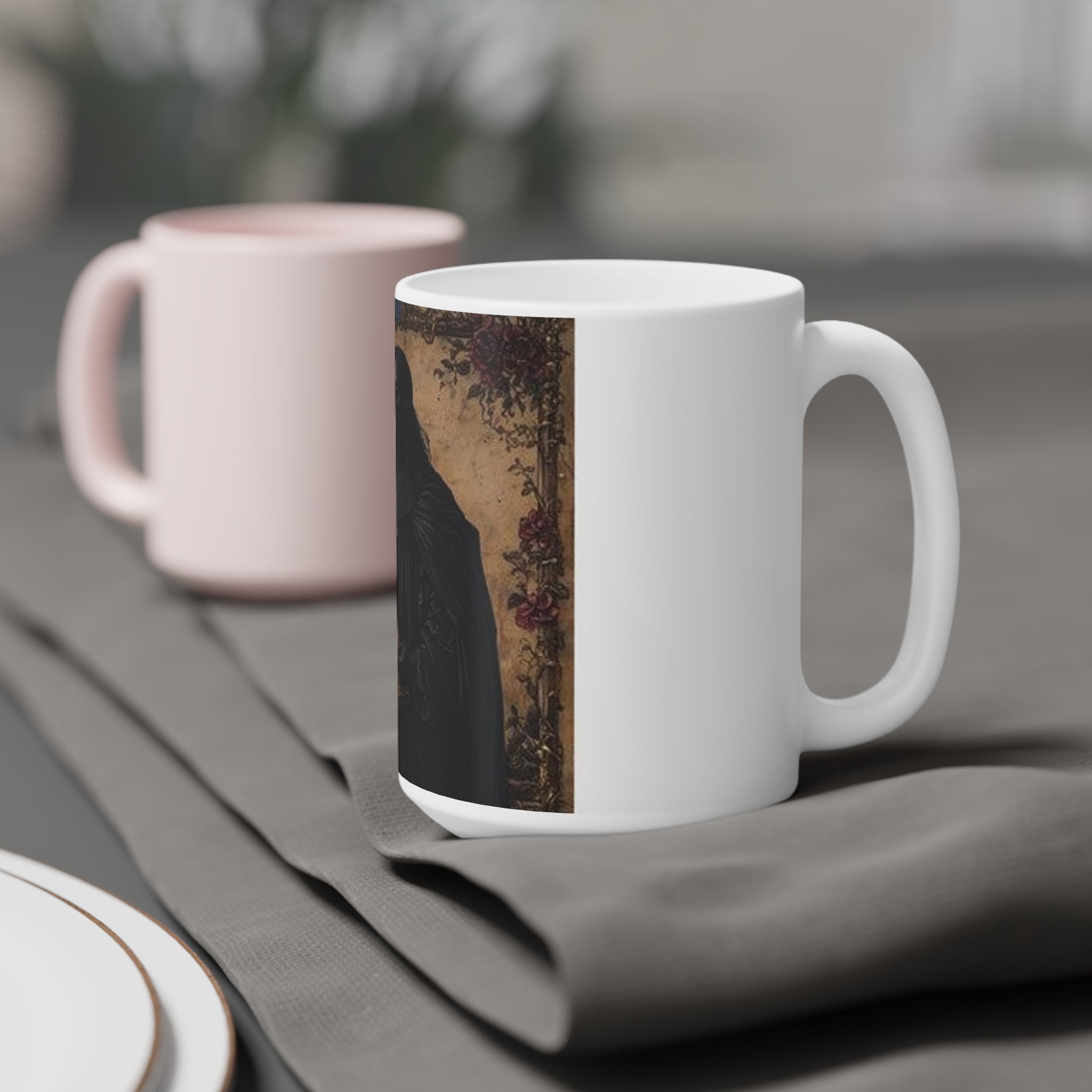 Plague Doctor Motivational Mug — Castle Culture by Canvas & Click (view 9)