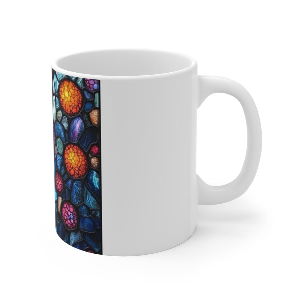 Cellular Stained Glass Mug — Histotechnology by Canvas & Click (view 5)