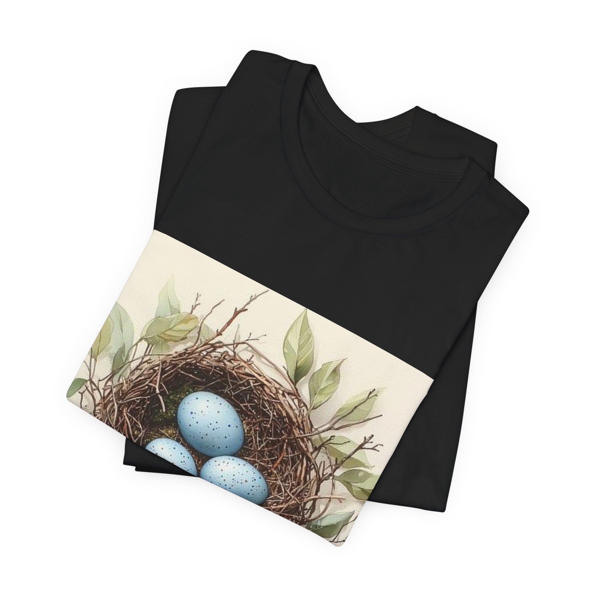Robin's Nest Botanical T-Shirt — Wilderkind by Canvas & Click (view 3)