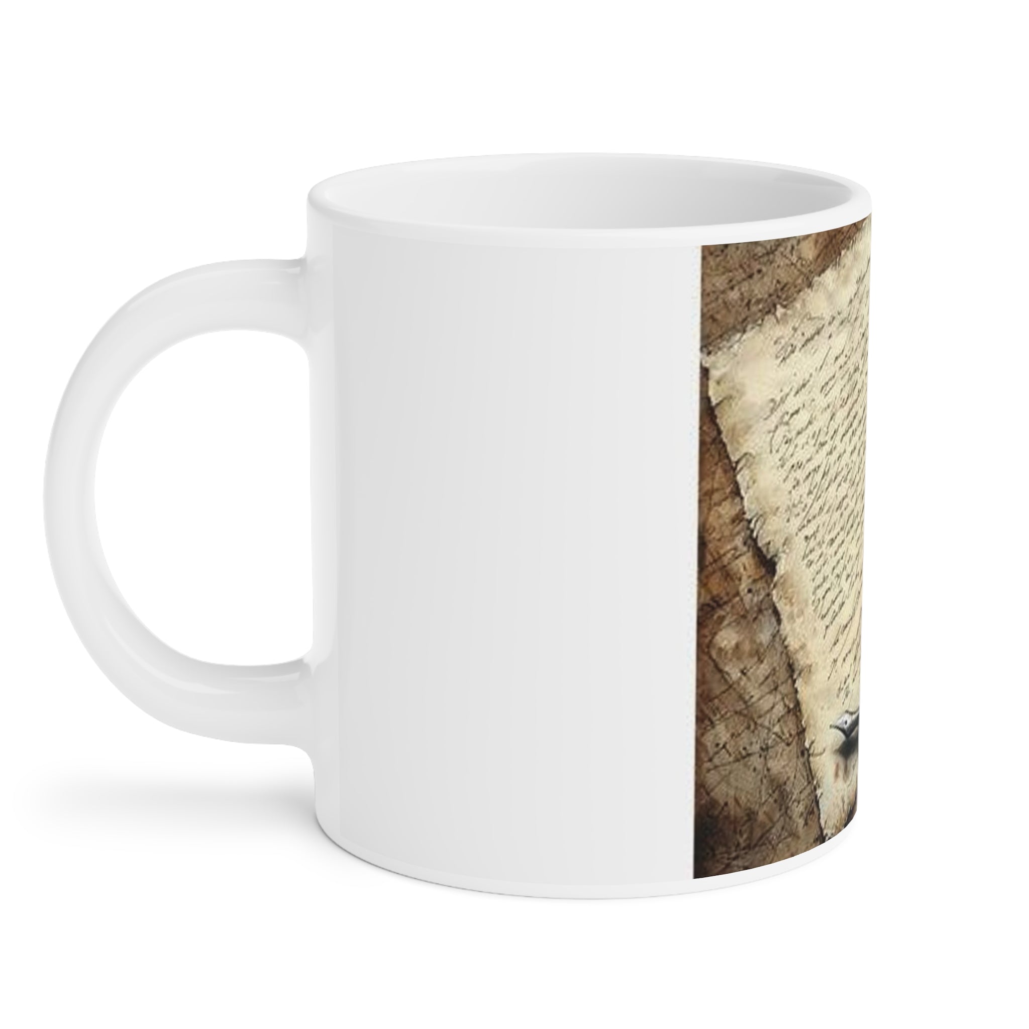 Spilled Inkwell Romance Mug, Poetcore by Canvas & Click (view 10)