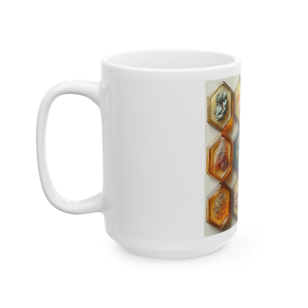 Histotech Embedding Mold Honeycomb Mug - Lab Professional Gift