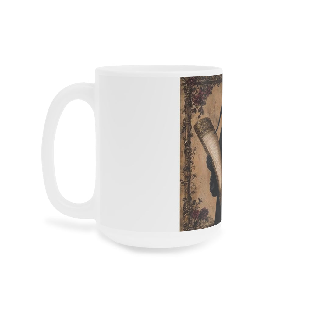 Plague Doctor Motivational Mug — Castle Culture by Canvas & Click (view 7)
