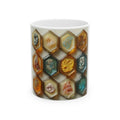 Histotech Embedding Mold Honeycomb Mug - Lab Professional Gift