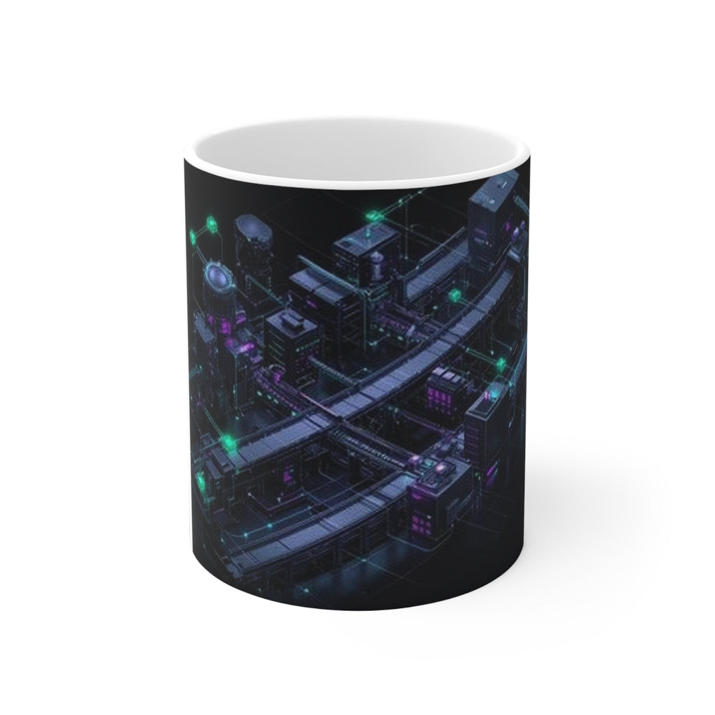 CI/CD Assembly Line Mug — SRE & DevOps by Canvas & Click