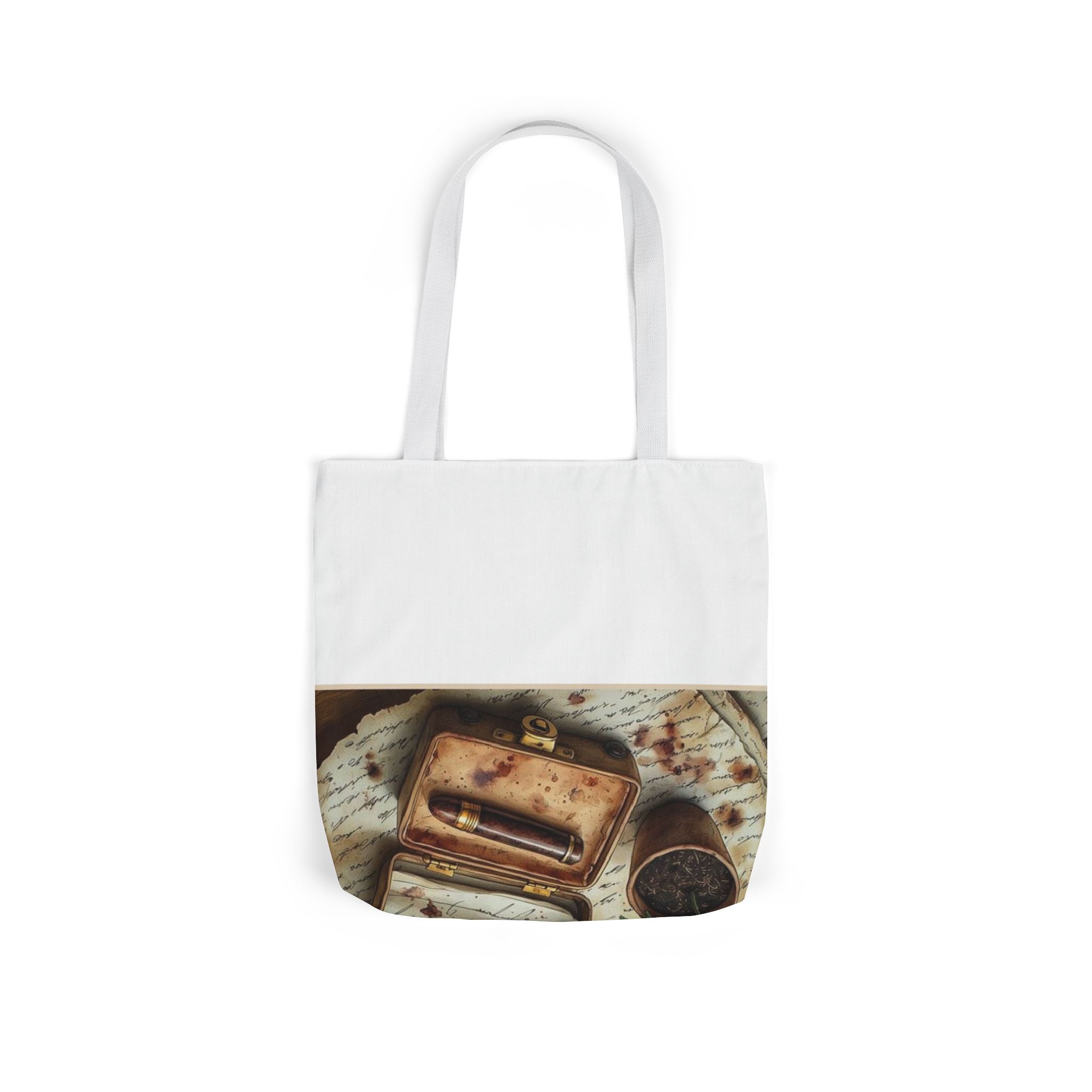 Potted Fern Writer's Desk Tote Bag — Poetcore by Canvas & Click (view 12)