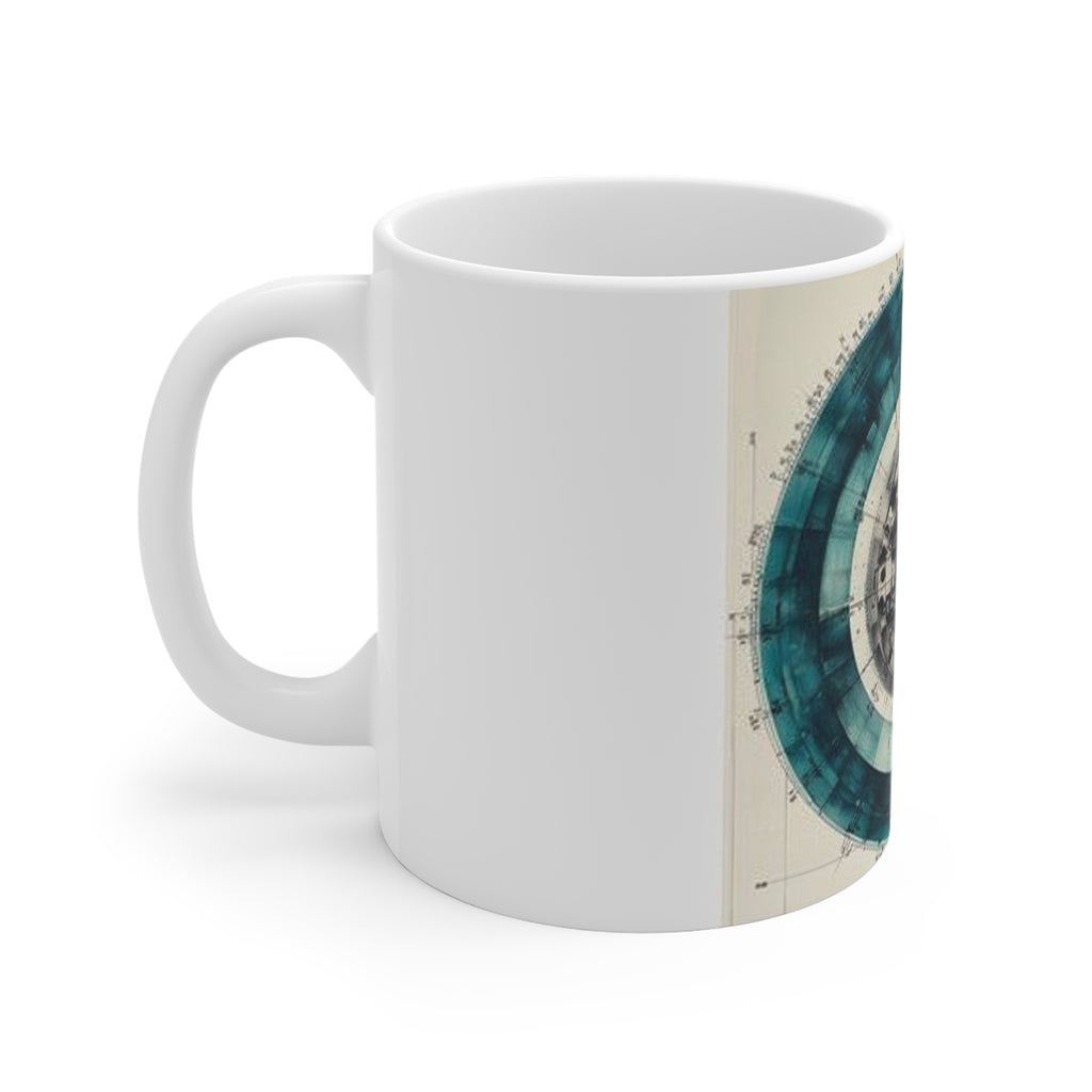 Precision Microtome Wheel Mug — Histotechnology by Canvas & Click (view 4)