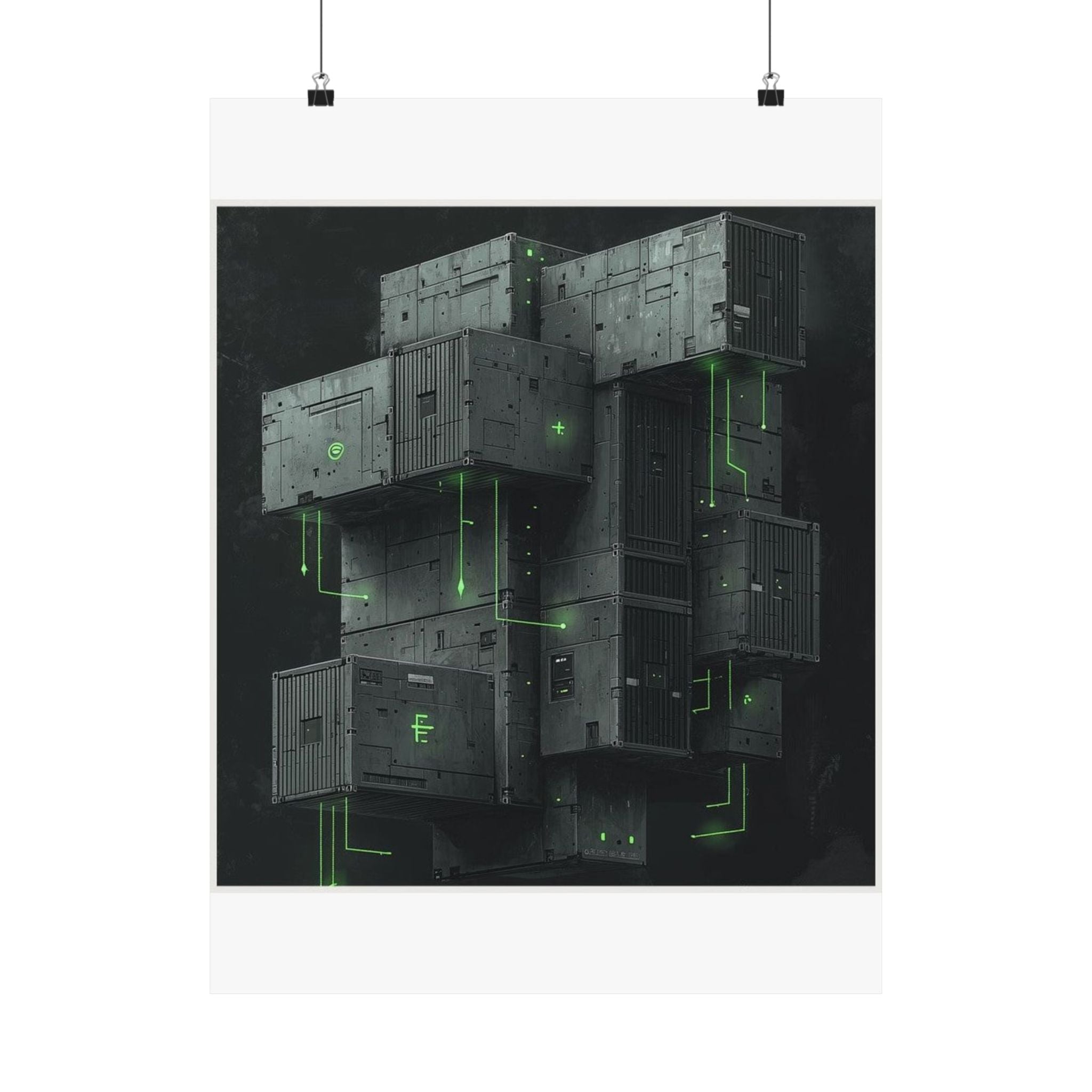 Dockerfile Poetry Art Print — SRE & DevOps by Canvas & Click (view 3)