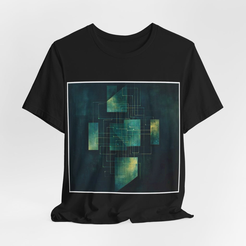 Load Balancer Geometric T-Shirt — SRE & DevOps by Canvas & Click (view 4)