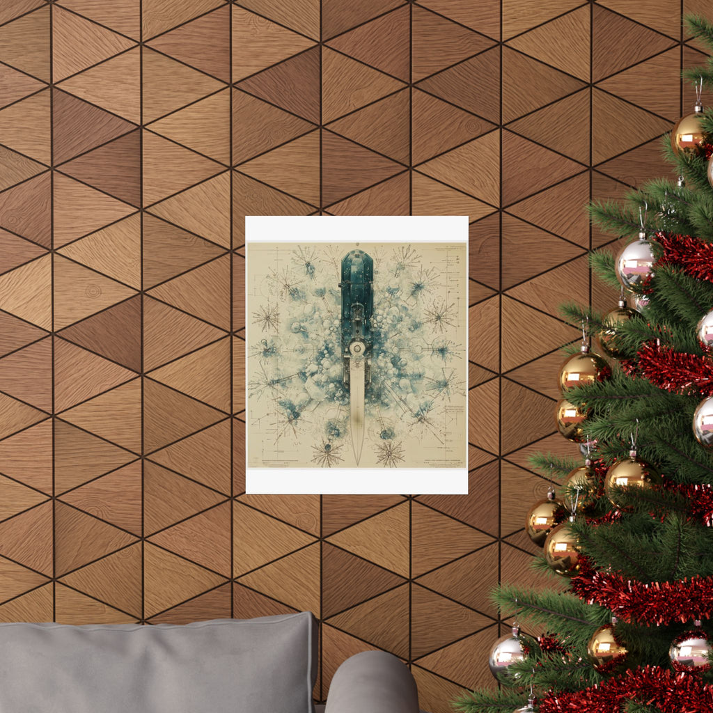 Cryostat Crystal Blade Art Print — Histotechnology by Canvas & Click (view 9)