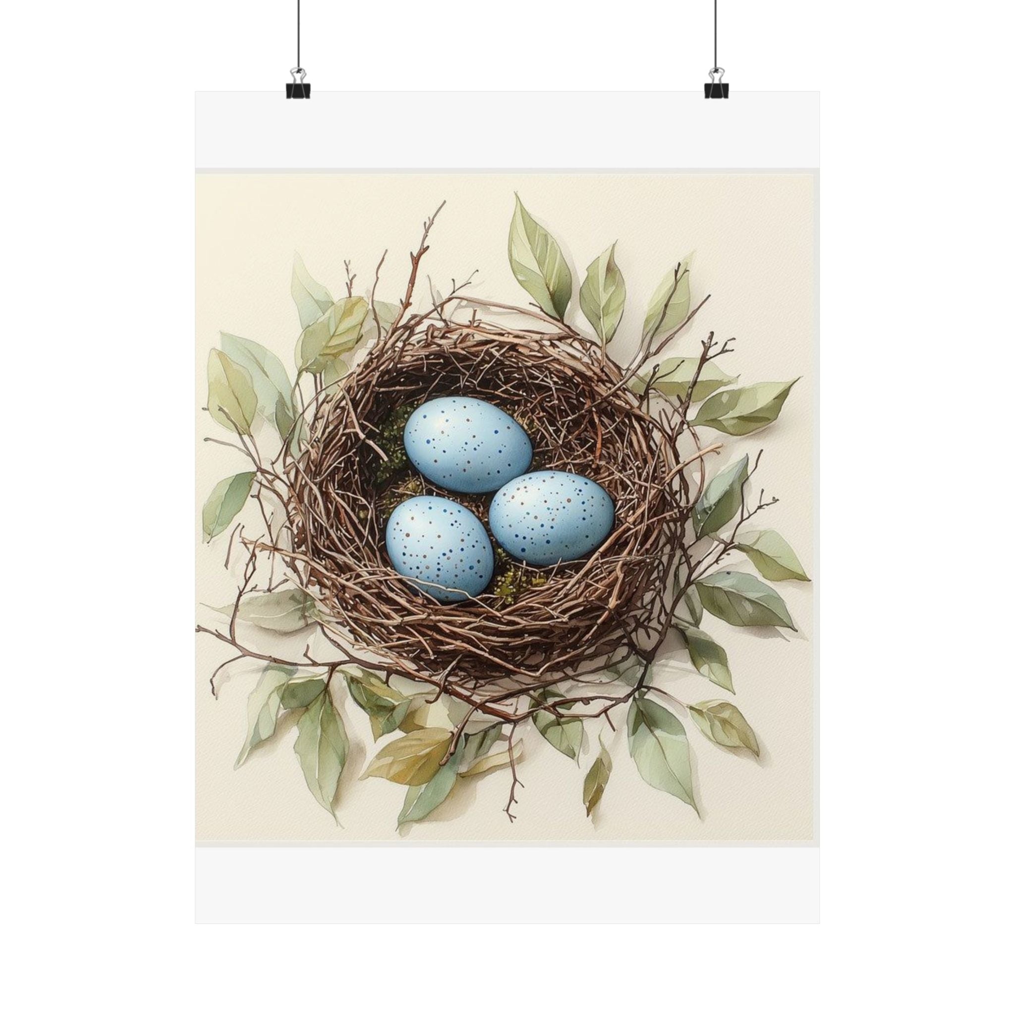 Robin's Nest Botanical Art Print — Wilderkind by Canvas & Click (view 3)