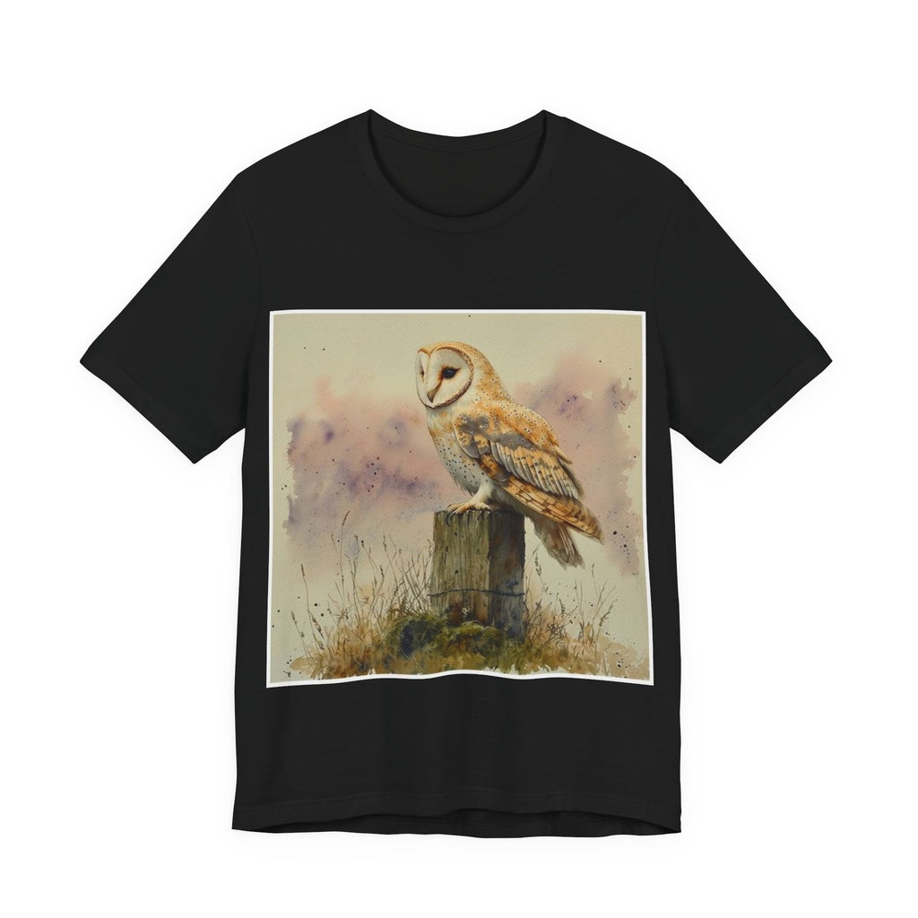 Barn Owl Twilight T-Shirt — Wilderkind by Canvas & Click