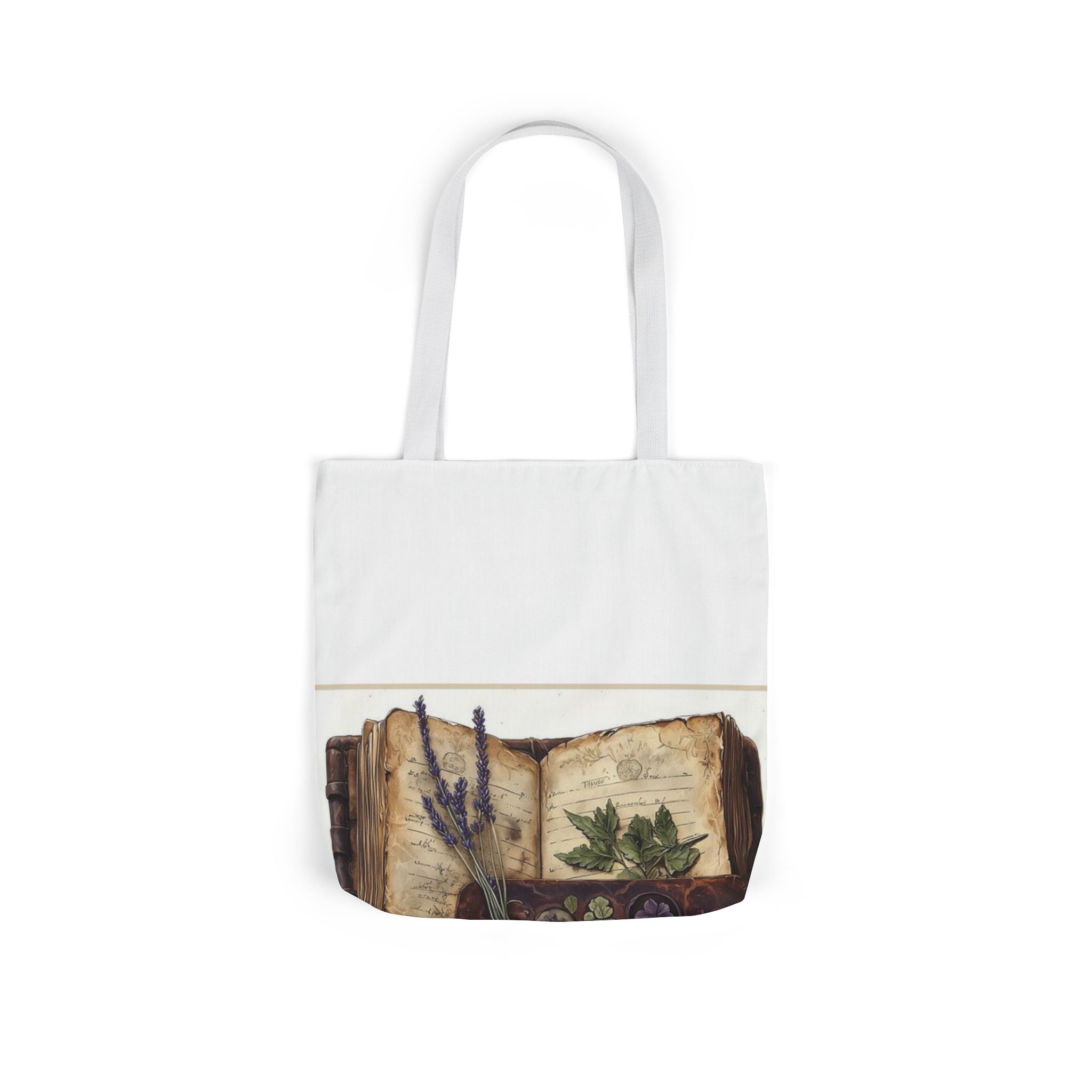 Pressed Flower Journal Tote Bag — Poetcore by Canvas & Click (view 10)