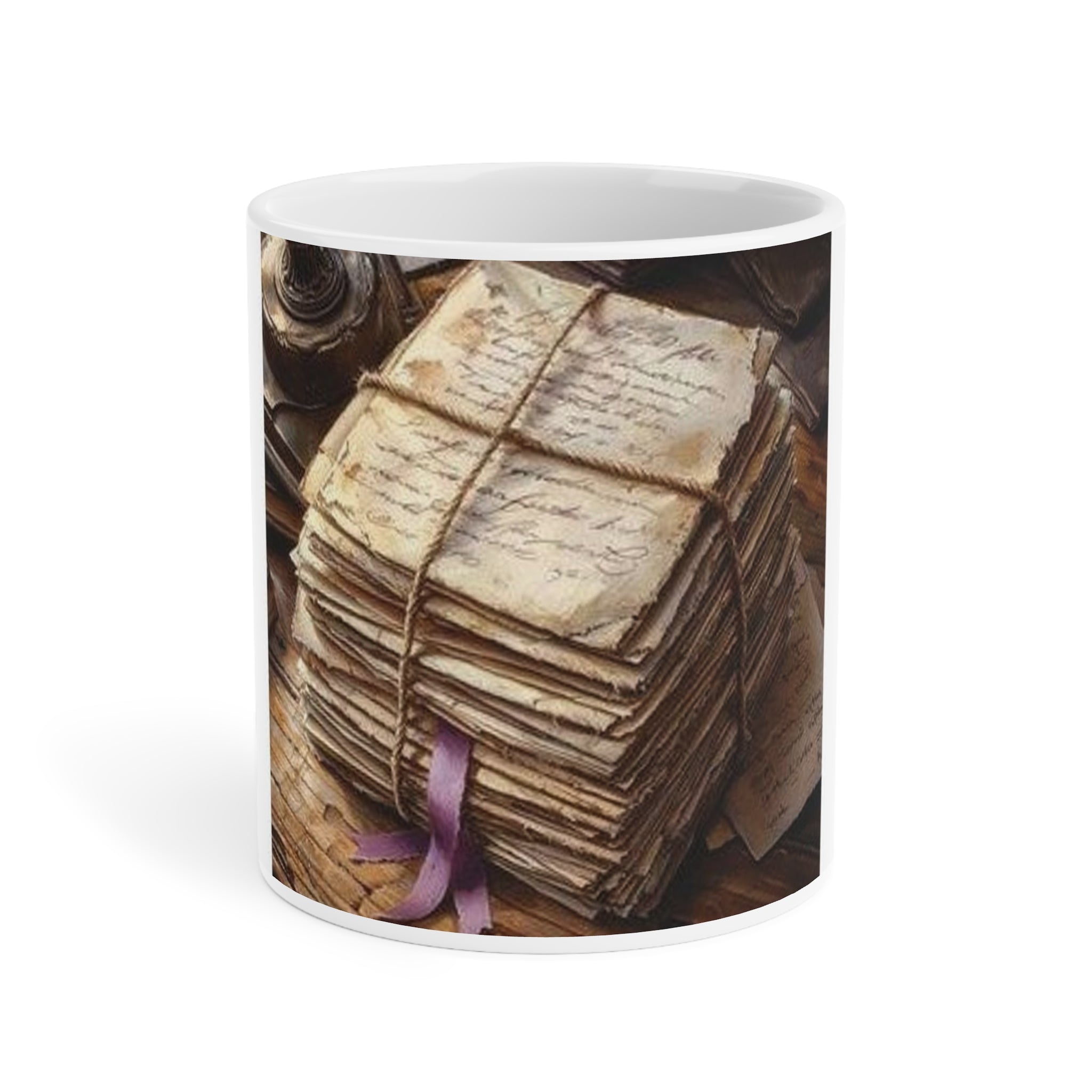 Twine-Bound Letters Mug — Poetcore by Canvas & Click (view 3)