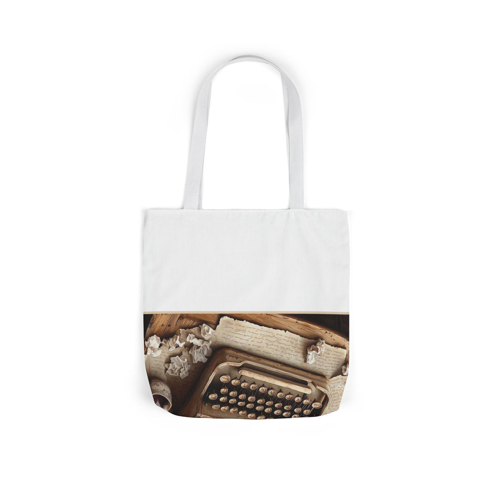 Vintage Typewriter Poetry Tote Bag, Poetcore by Canvas & Click (view 12)