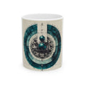 Precision Microtome Wheel Art Mug - Histotech Lab Gift