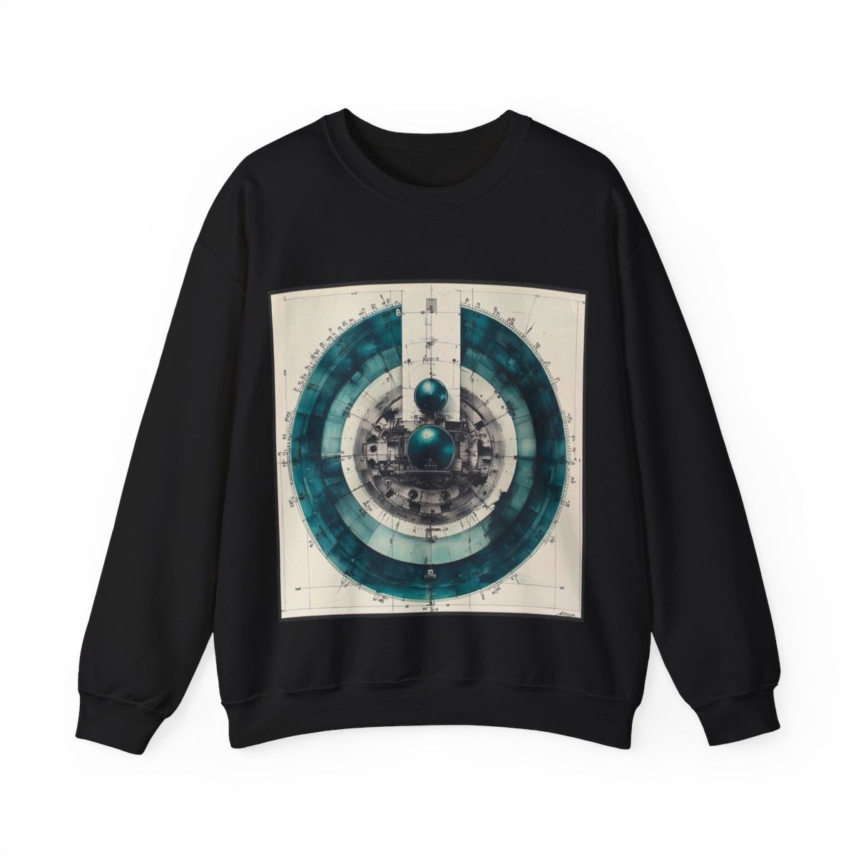 Precision Microtome Wheel Sweatshirt — Histotechnology by Canvas & Click